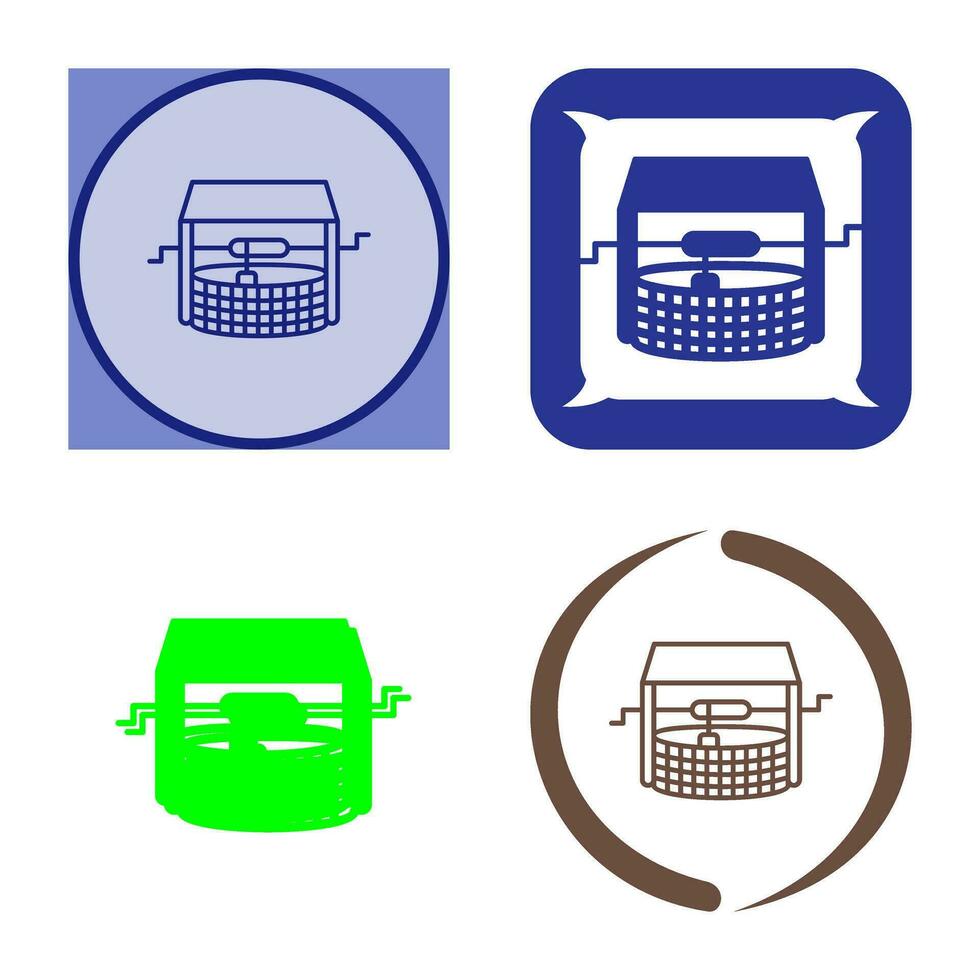 Water Well Vector Icon