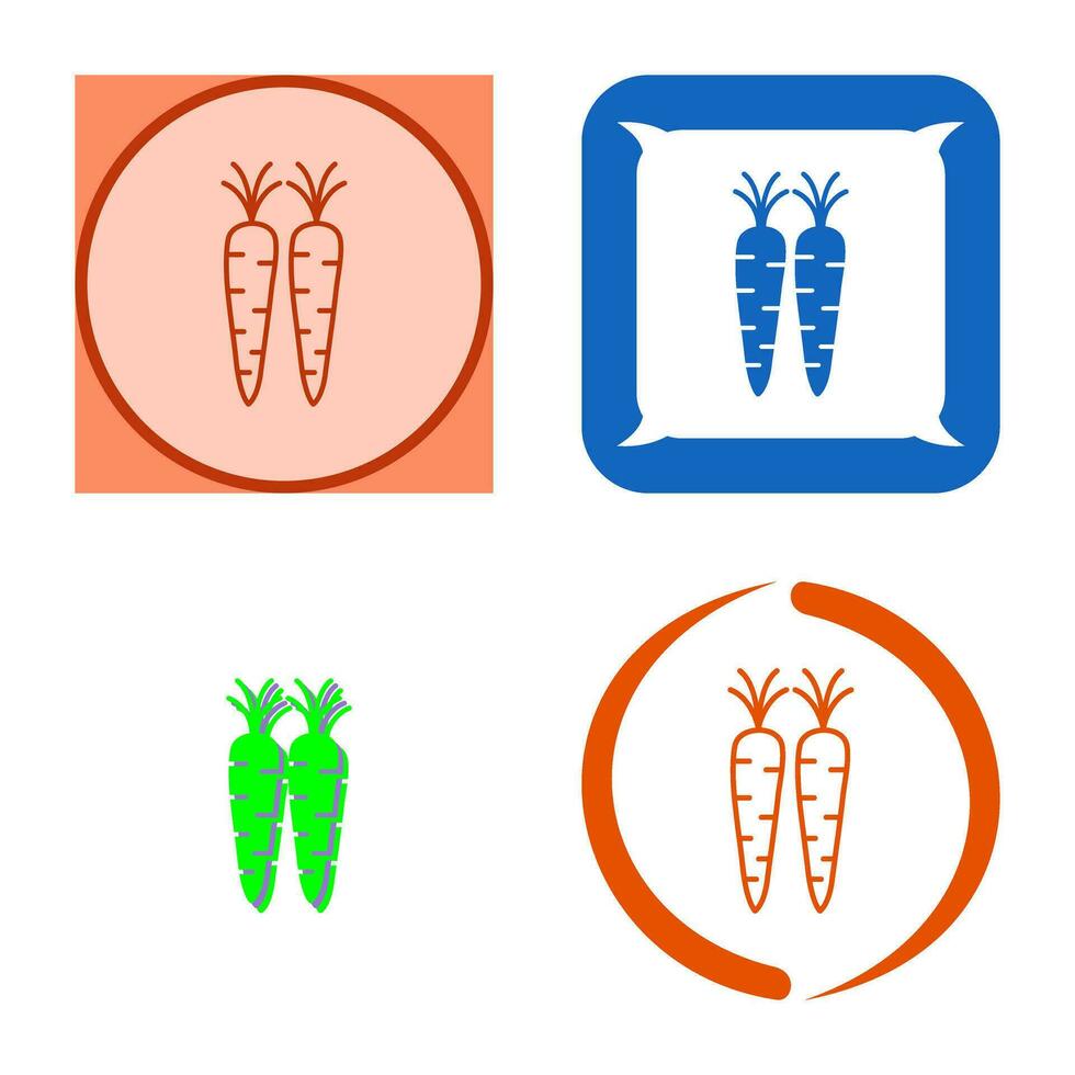 Carrots Vector Icon