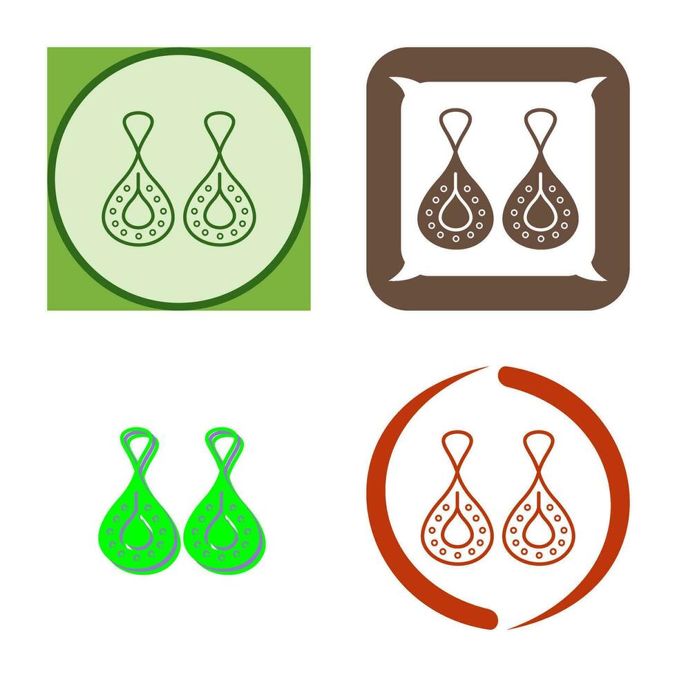 Earring Vector Icon