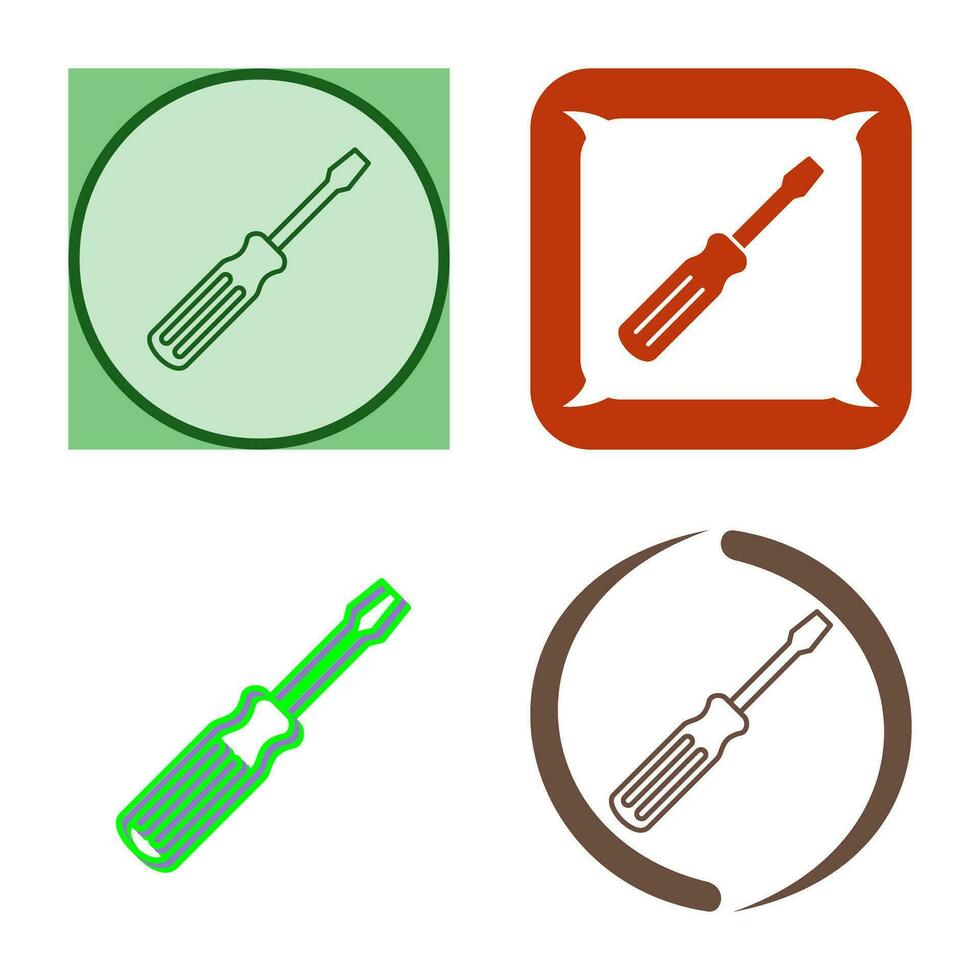 Screw driver Vector Icon