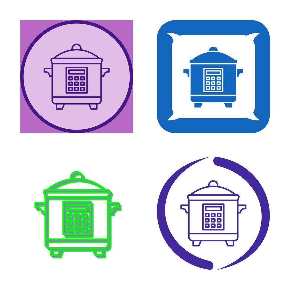 Cooker Vector Icon