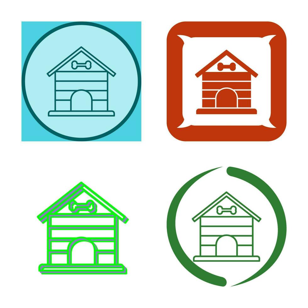 Dog House Vector Icon