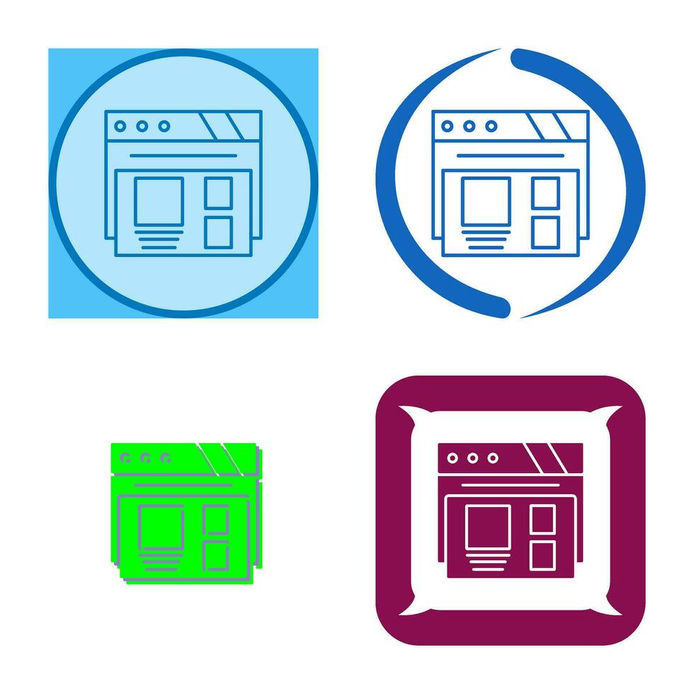 Layout Vector Icon