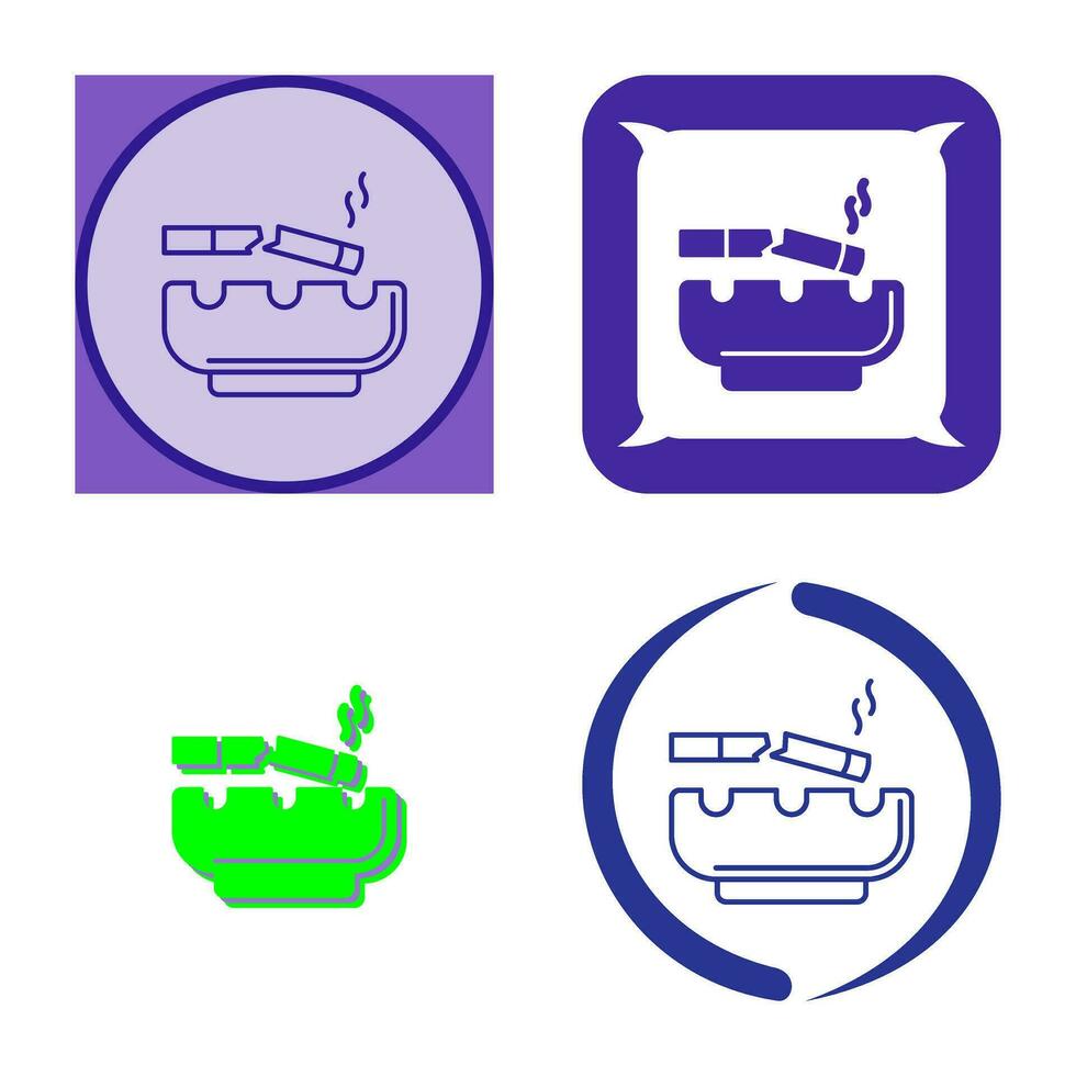 Broken Cigarette Vector Icon