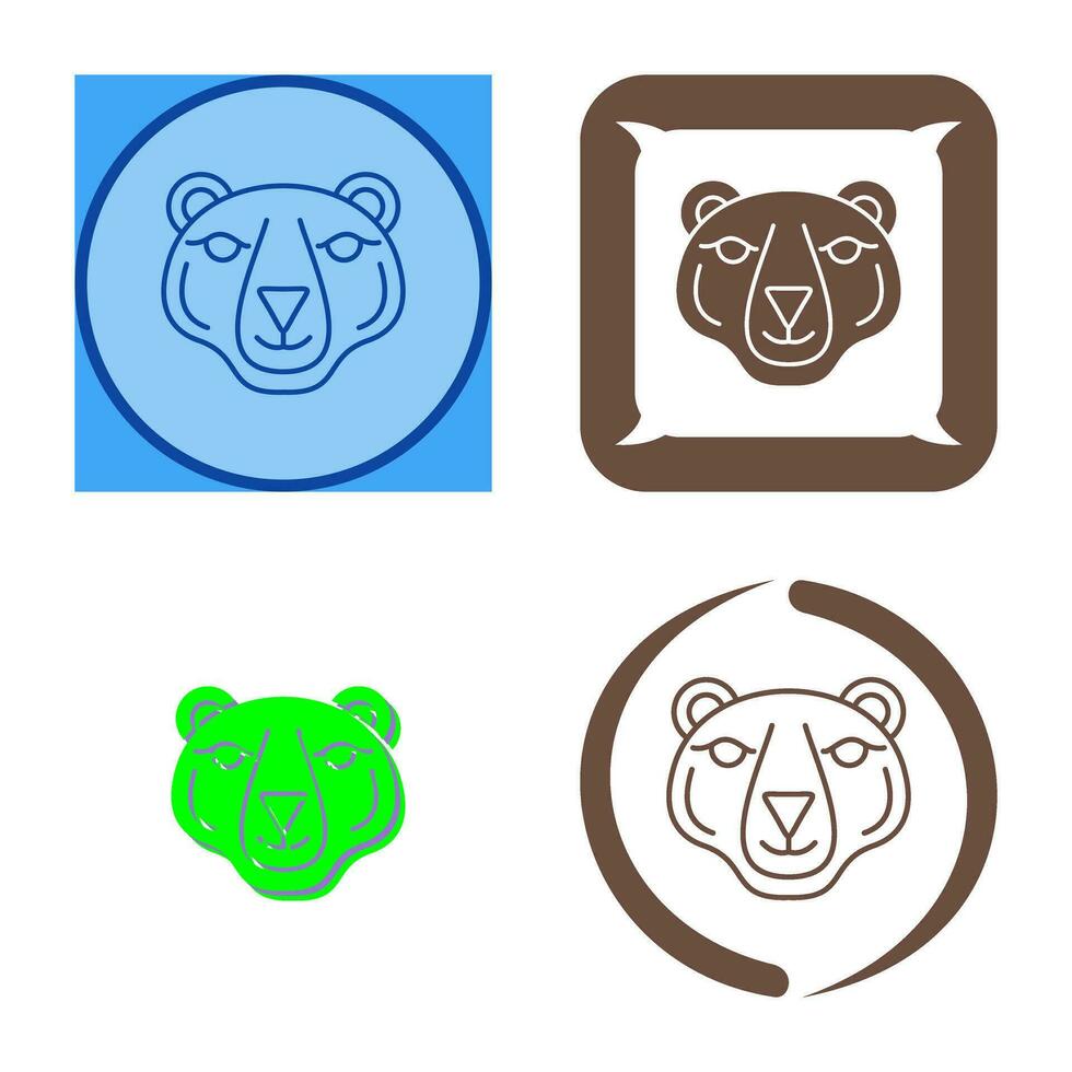 Polar Bear Vector Icon