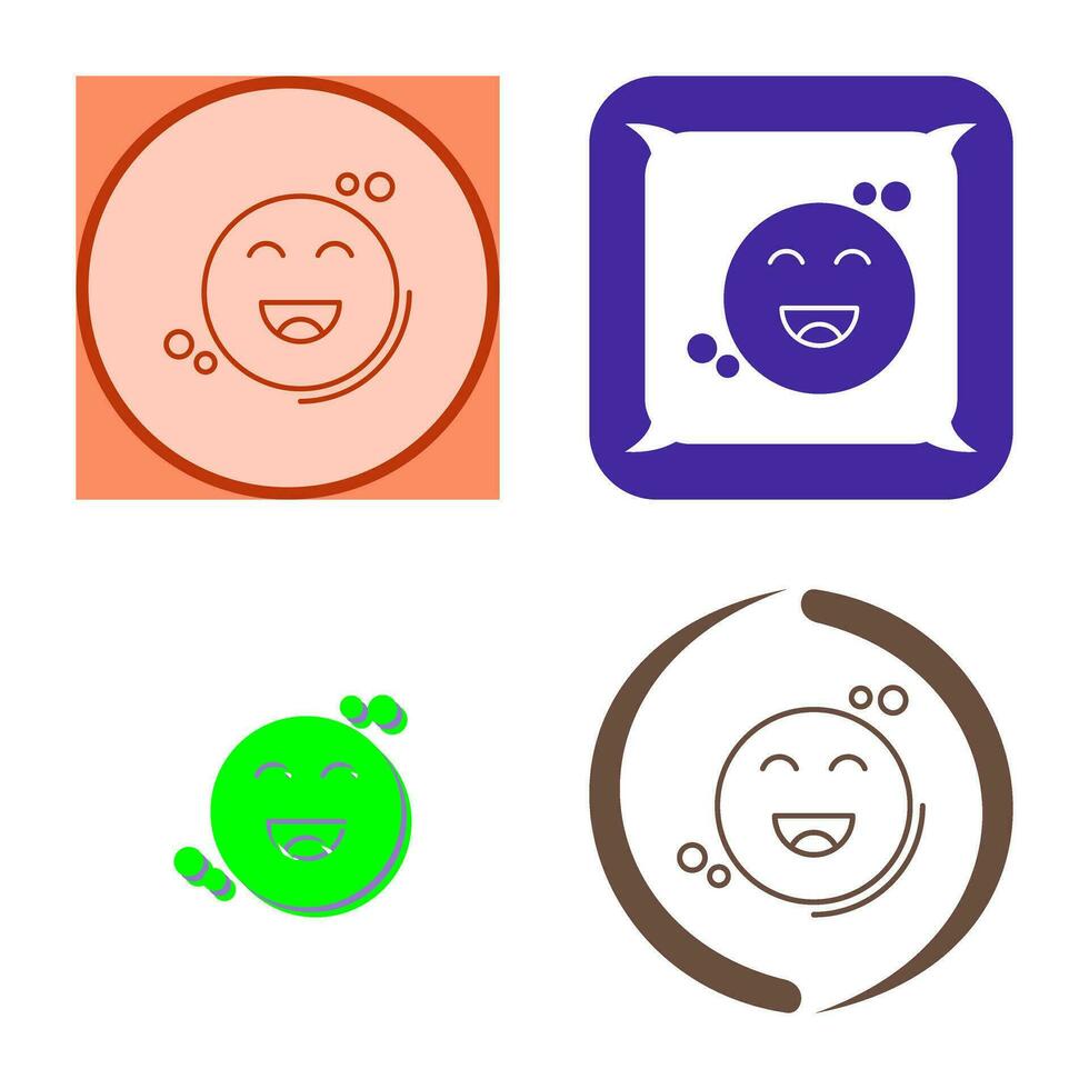 Happiness Vector Icon