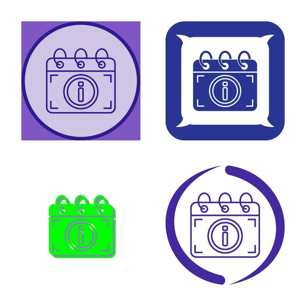 Calendar Vector Icon