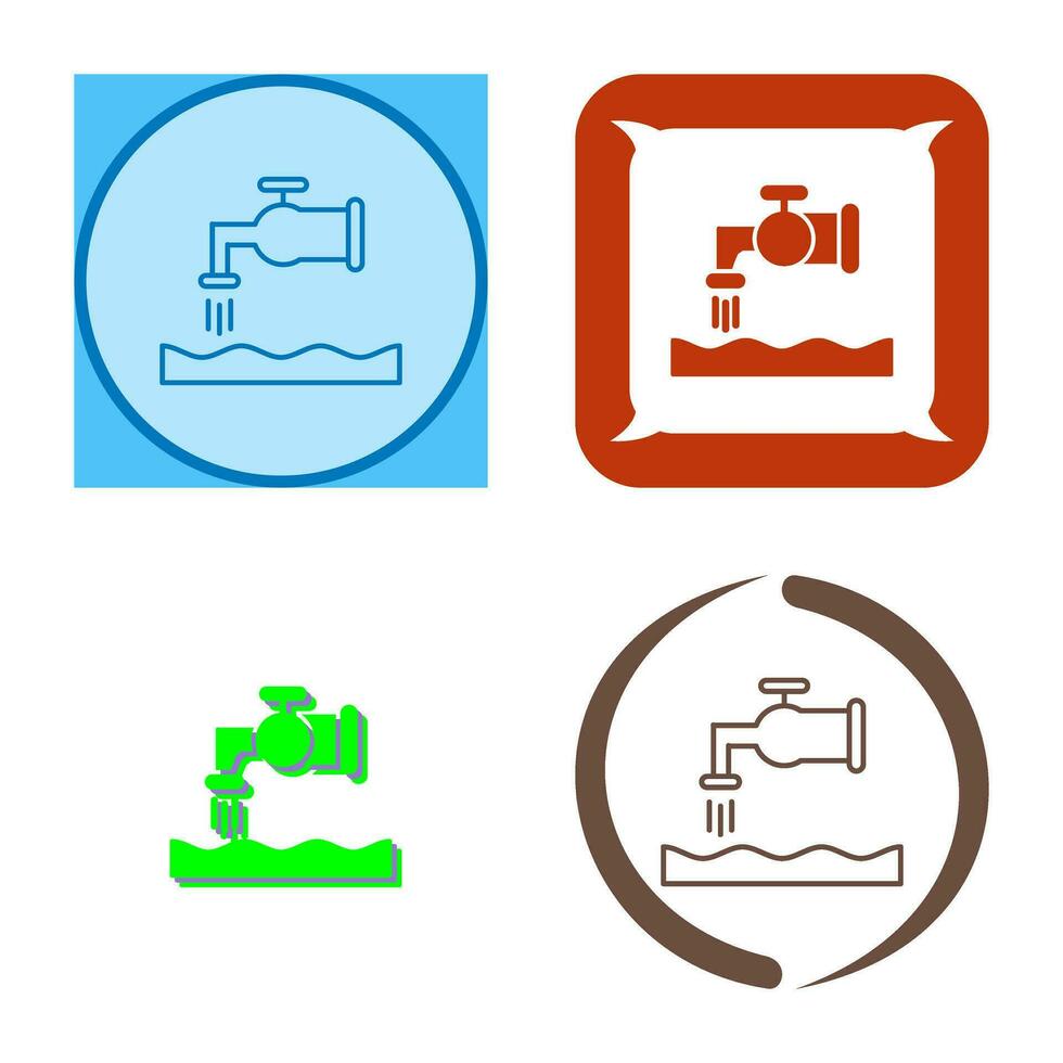Water House Vector Icon