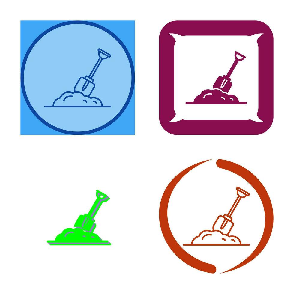 Digging Vector Icon