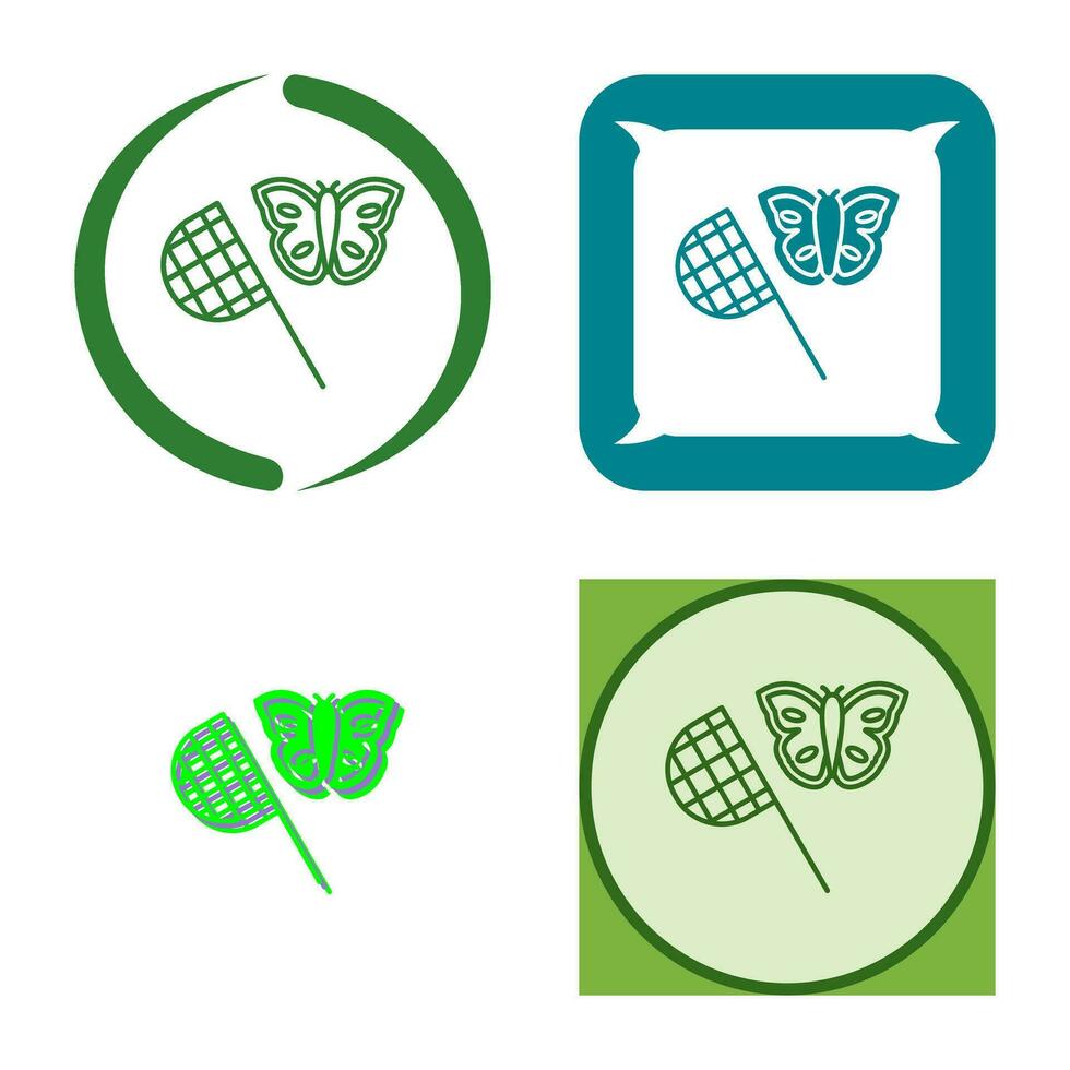 Butterfly Catcher Vector Icon