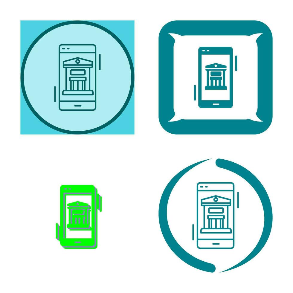 Online Banking Vector Icon