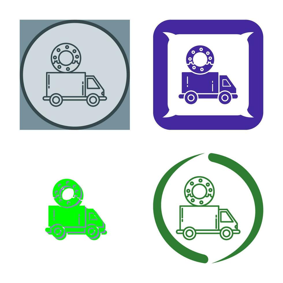 Delivery Truck Vector Icon