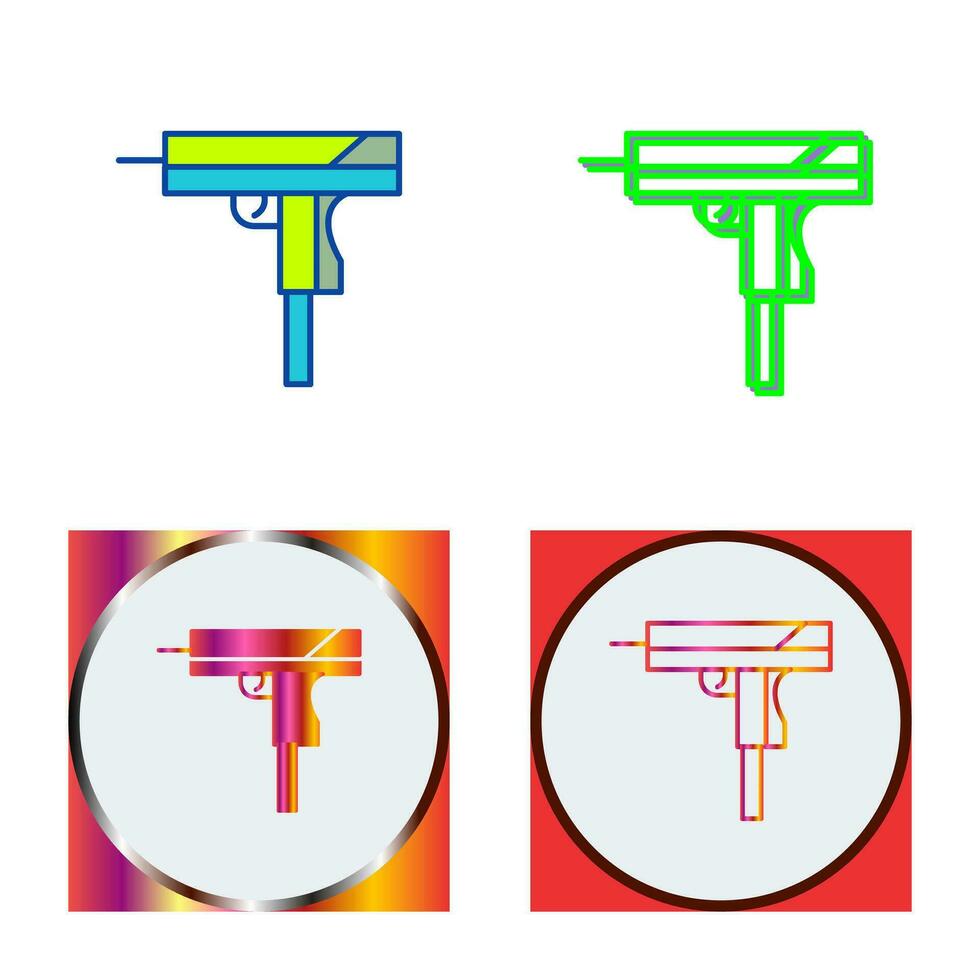 Unique Gun Vector Icon