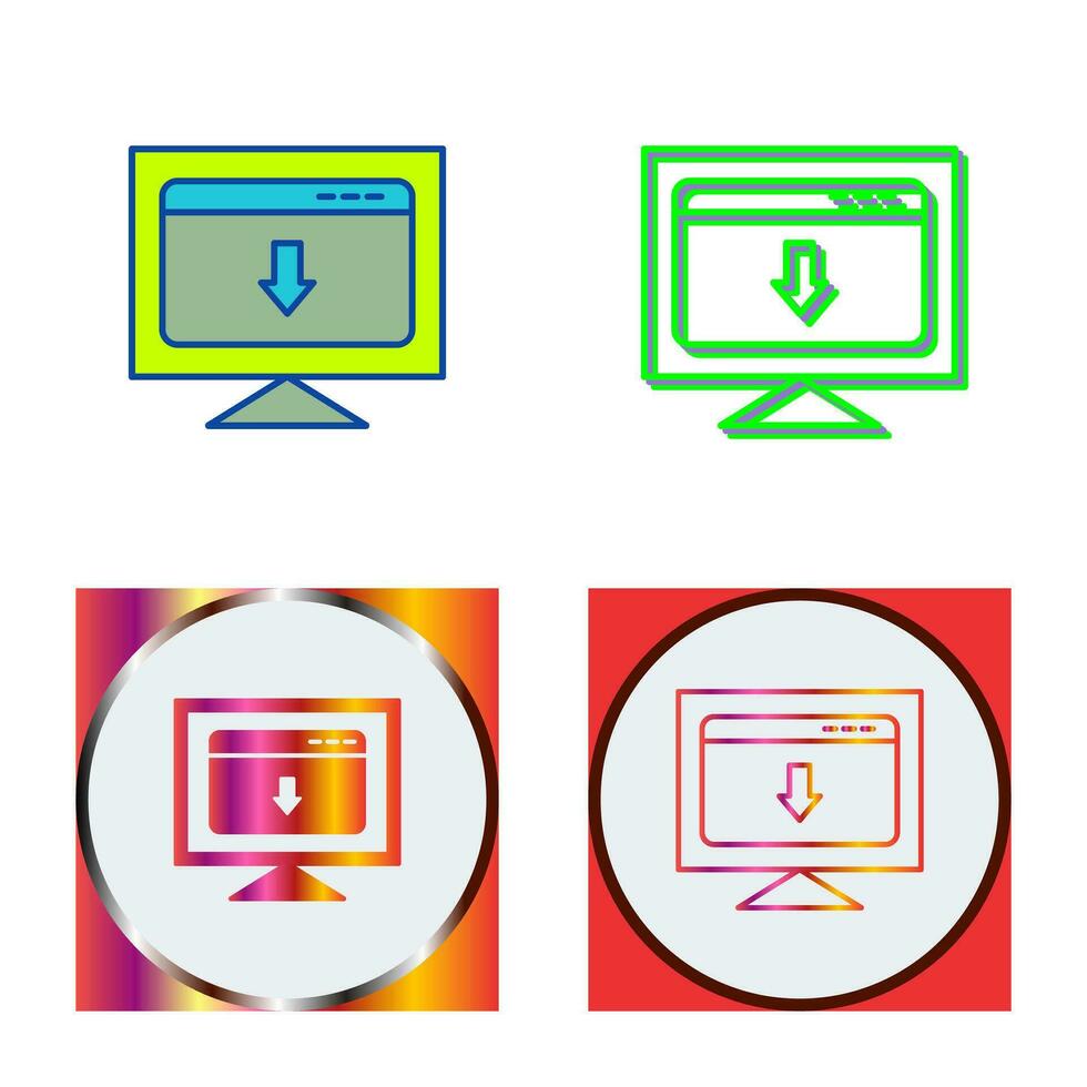 descargar icono de vector de página web