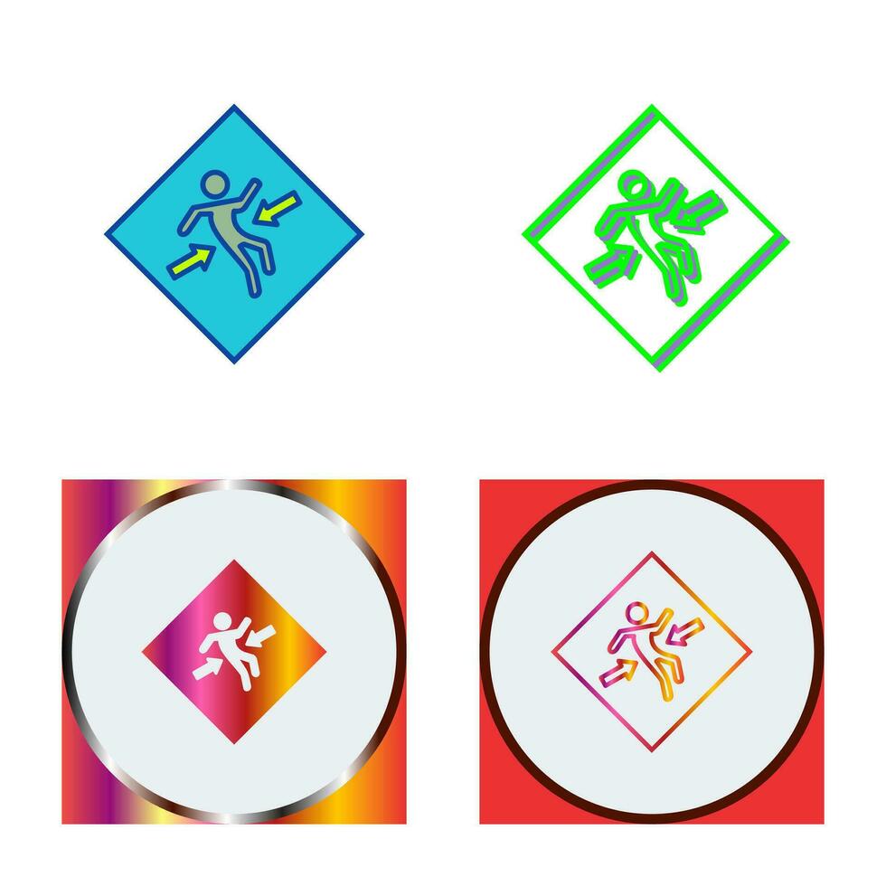 Crush Zone Vector Icon