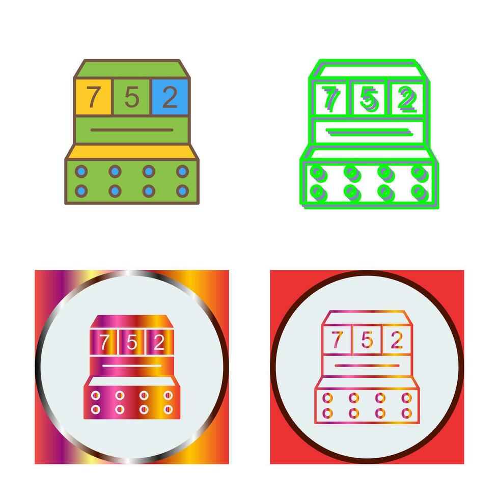 Slot Machine Vector Icon