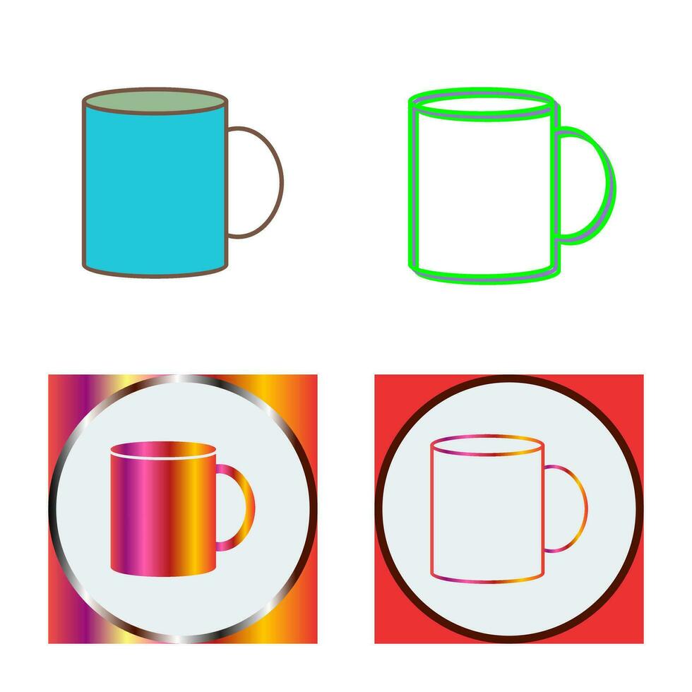 icono de vector de taza de café