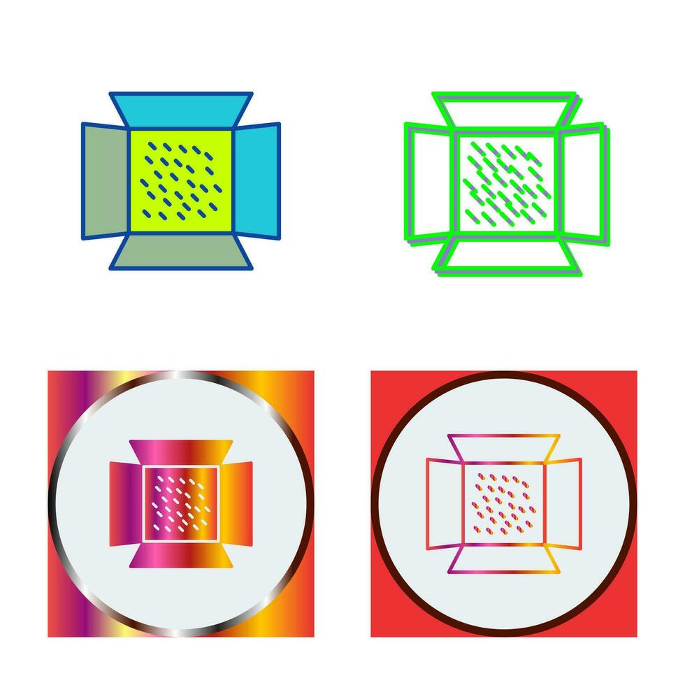 Unique Lights Vector Icon