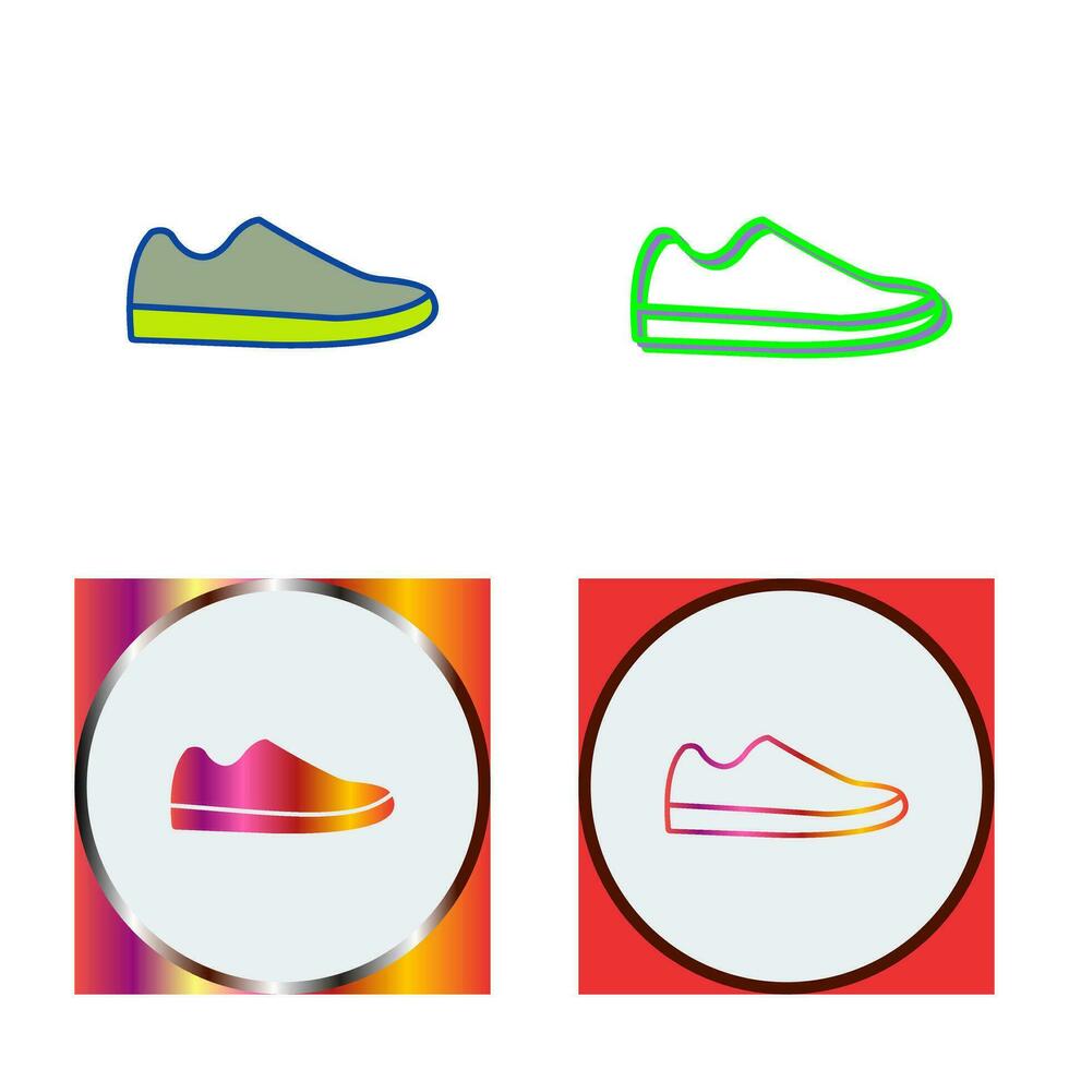 icono de vector de zapato