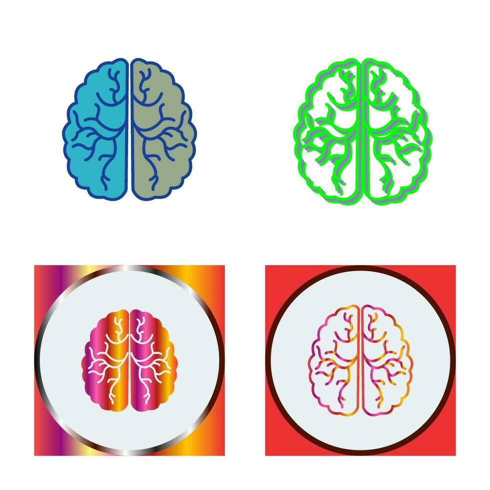 icono de vector de cerebro