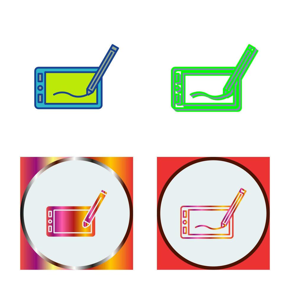 Drawing Tablet Vector Icon