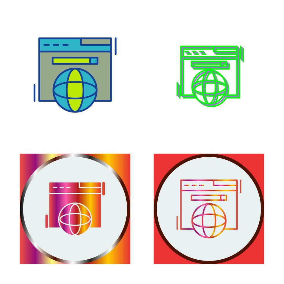 Browser Vector Icon