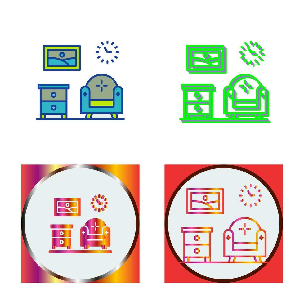 Living Room Vector Icon