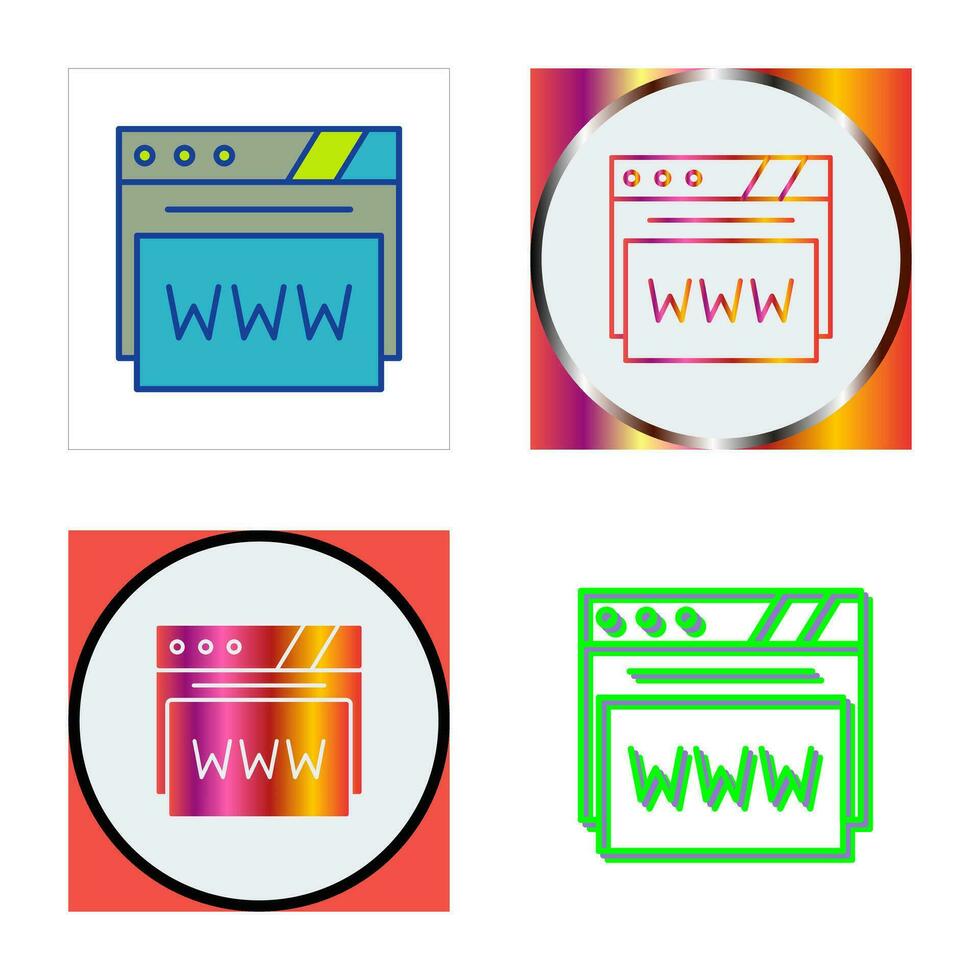 Web Browser Vector Icon
