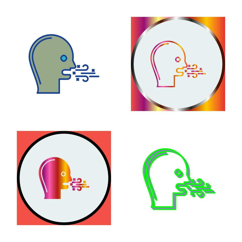 Bad Breath Vector Icon