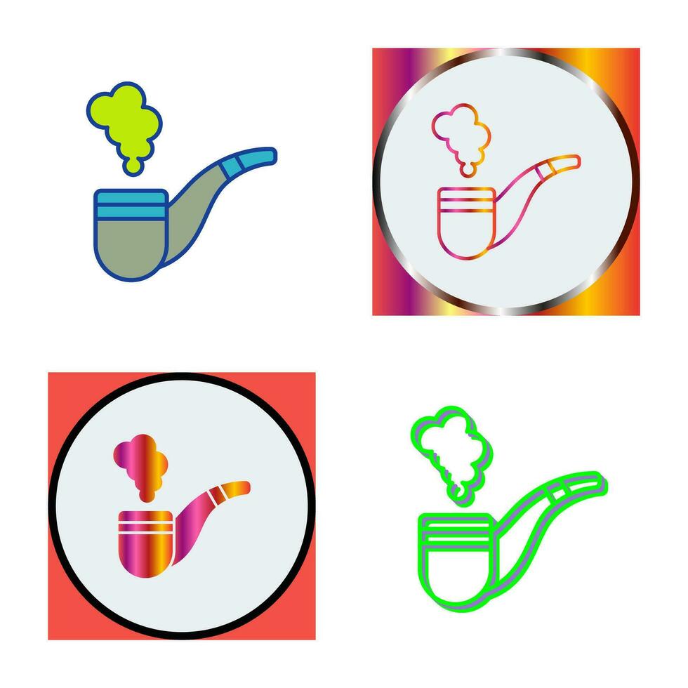 Smoke Pipe Vector Icon