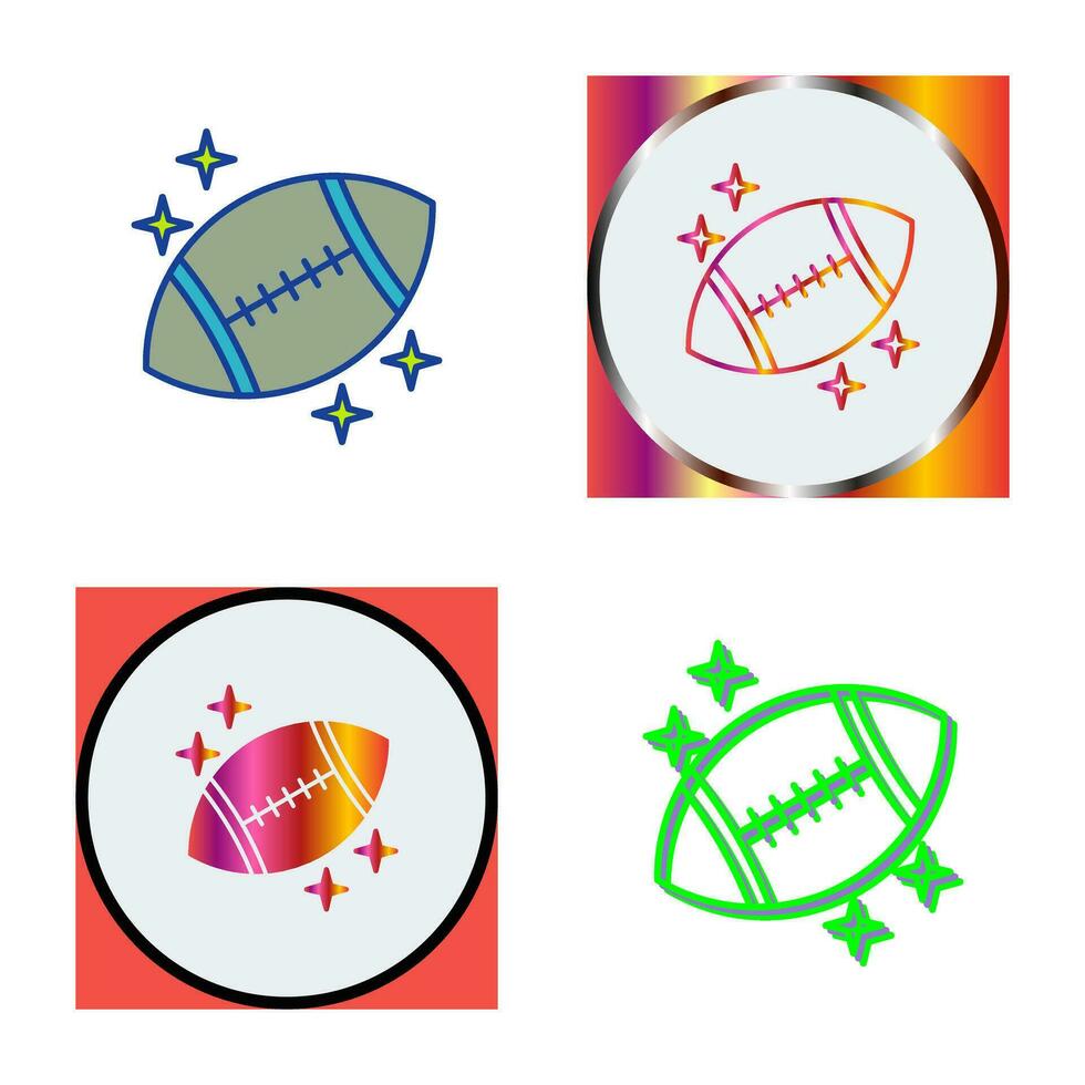 Rugby Vector Icon