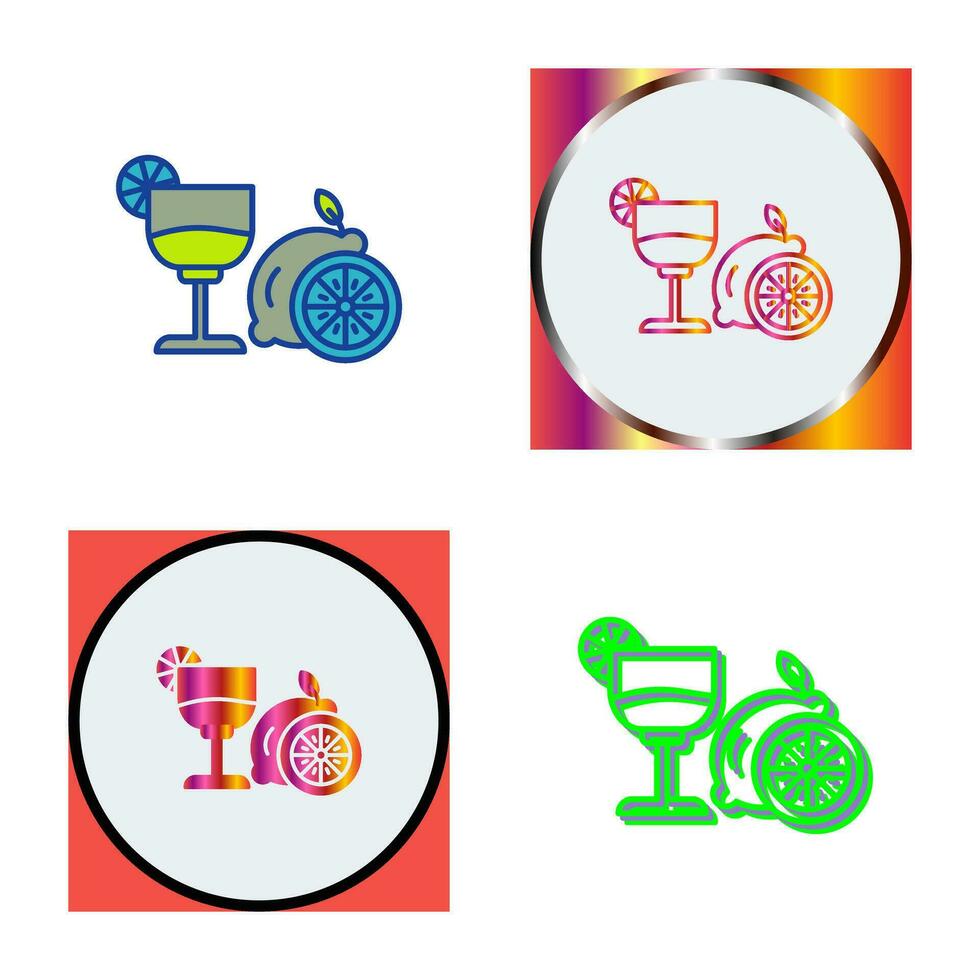 Lime Juice Vector Icon