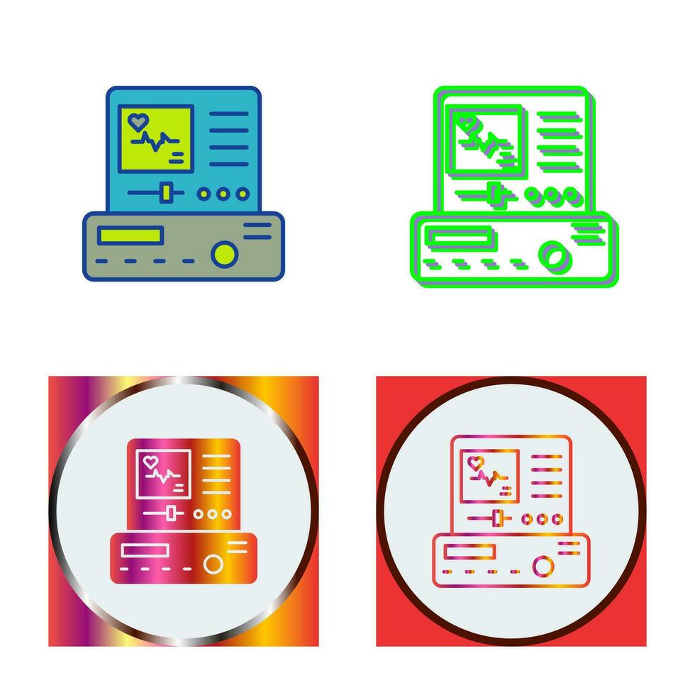 Electrocardiogram Vector Icon