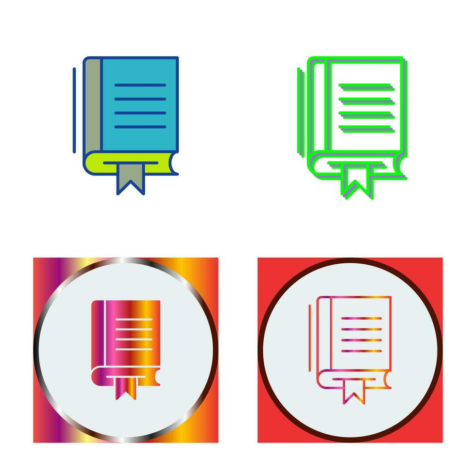 icono de vector de libro