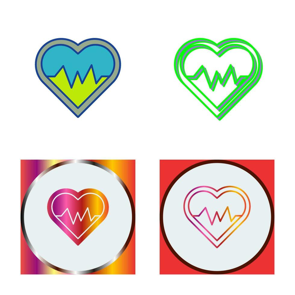 Heart Beat Vector Icon