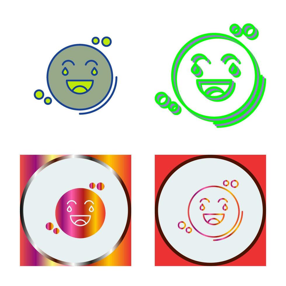 Loughing Vector Icon