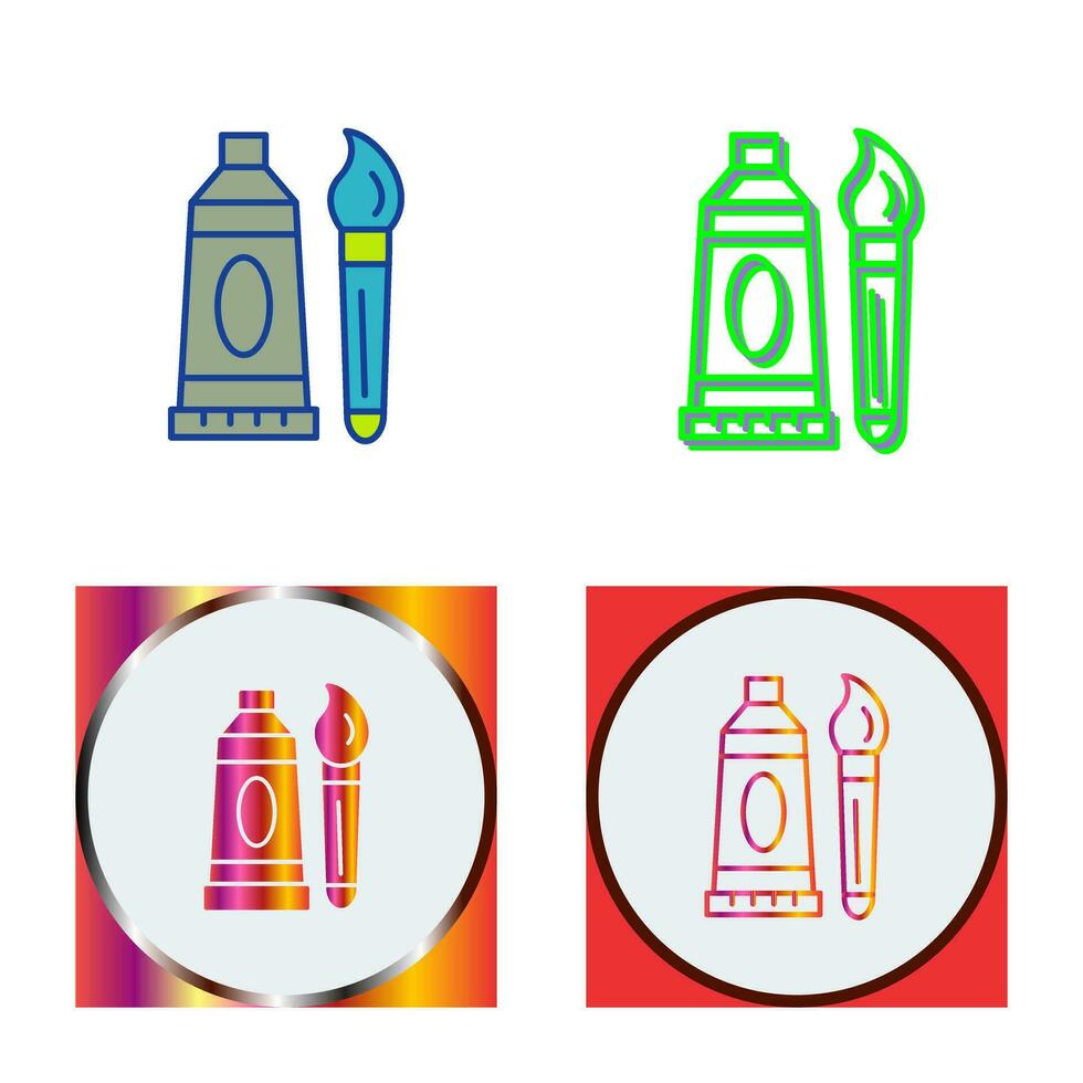 Oil Paint Vector Icon