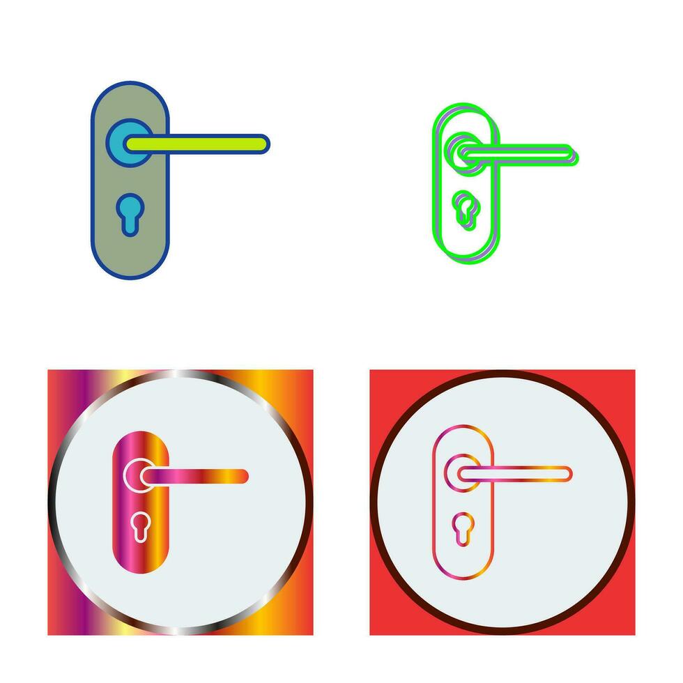 Door Lock Vector Icon