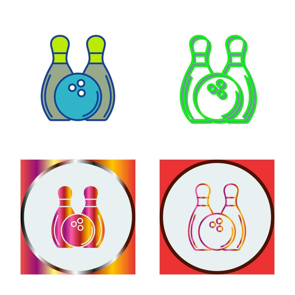 Bowling Vector Icon