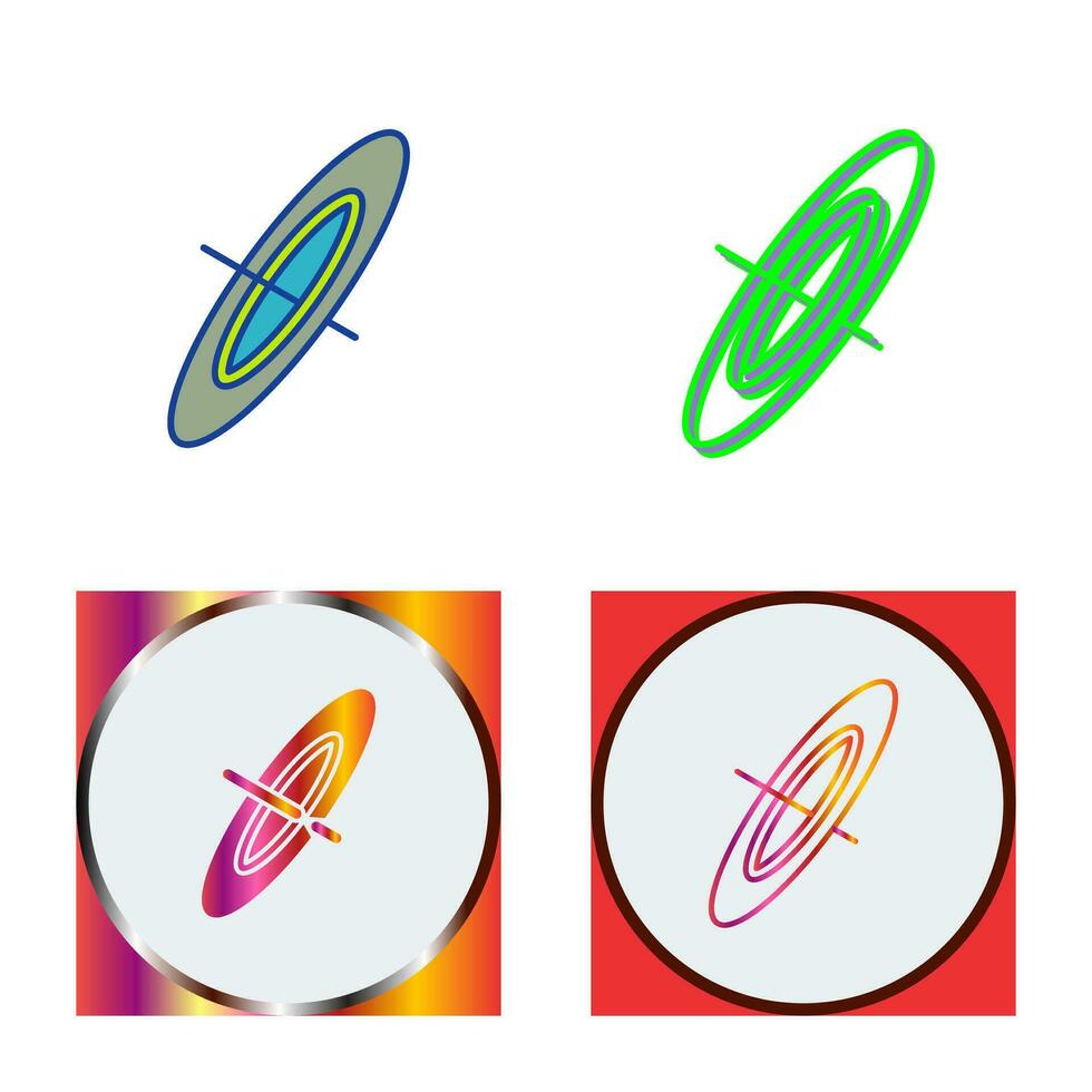 Black Hole Vector Icon