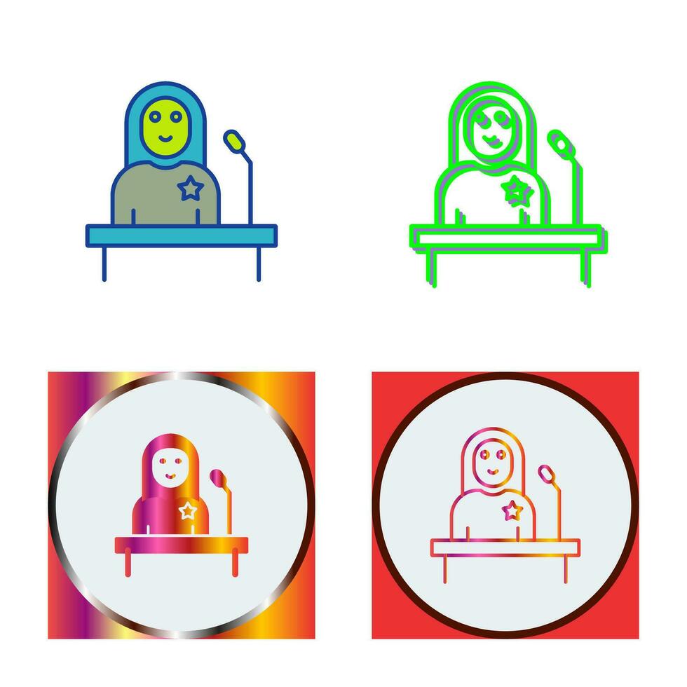 Candidate Vector Icon