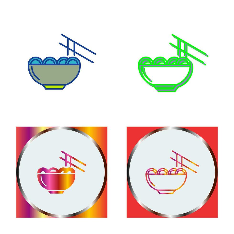 icono de vector de comida china