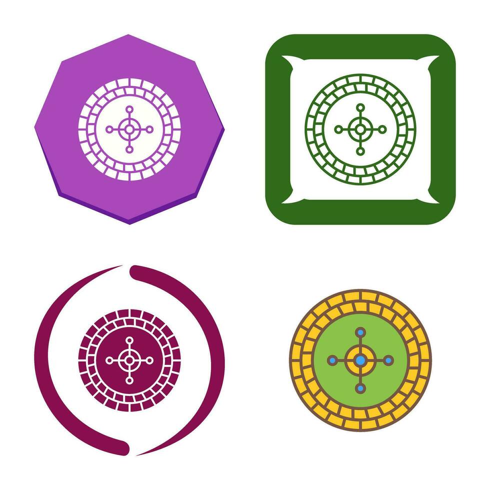 Roulette Vector Icon