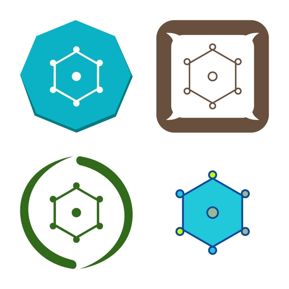 Unique Nodes Vector Icon