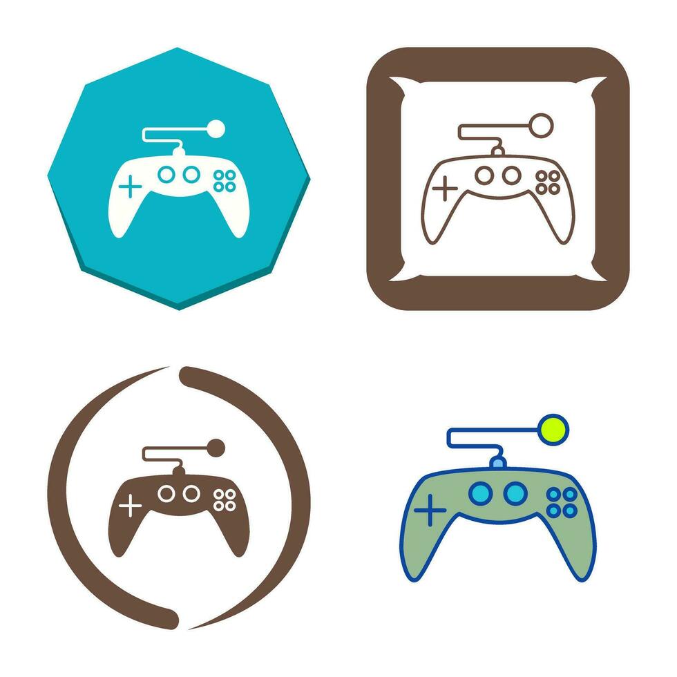 Unique Gaming Control Vector Icon