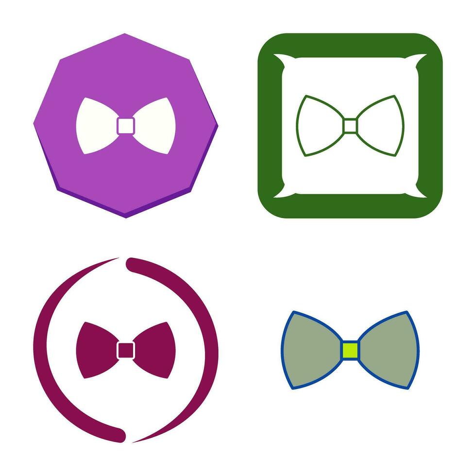 Bow Tie Vector Icon