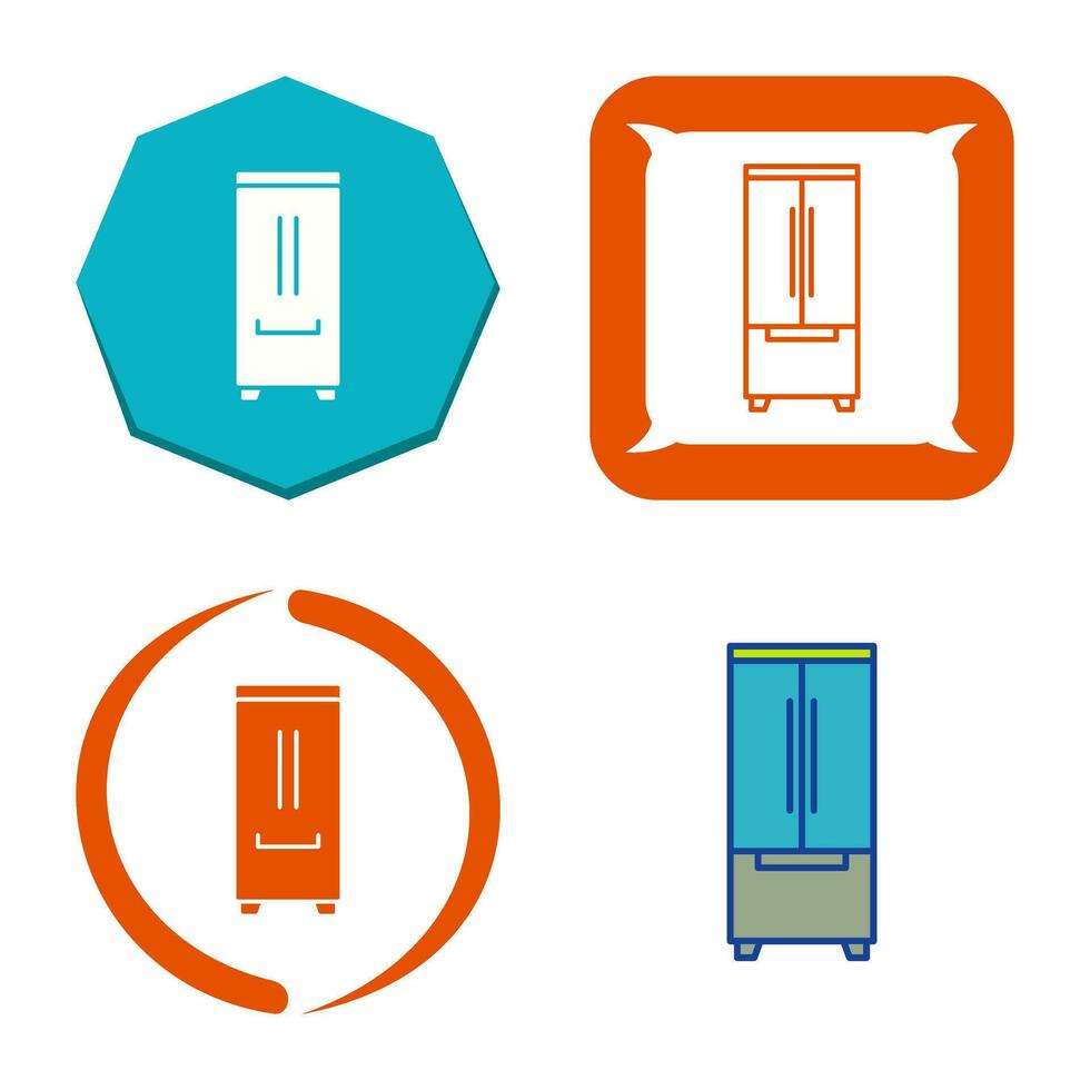 Refrigerator Vector Icon