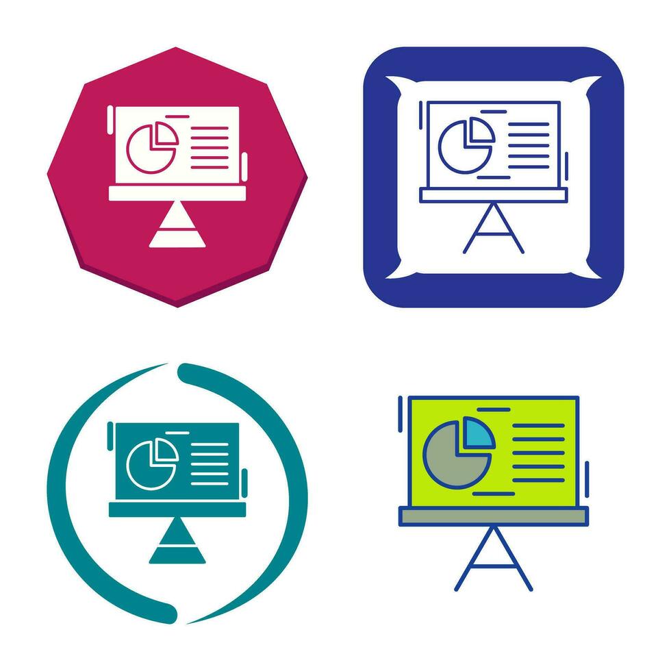 Pie Chart Vector Icon