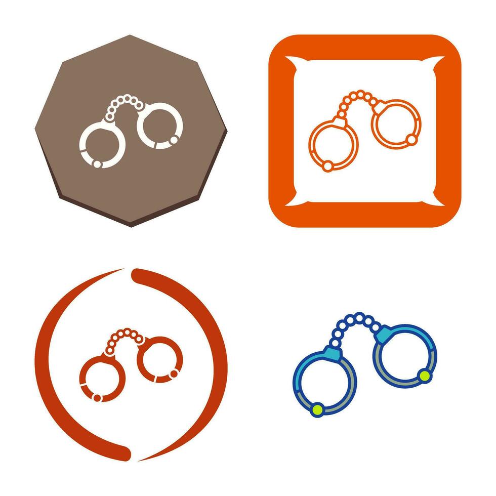 Handcuffs Vector Icon