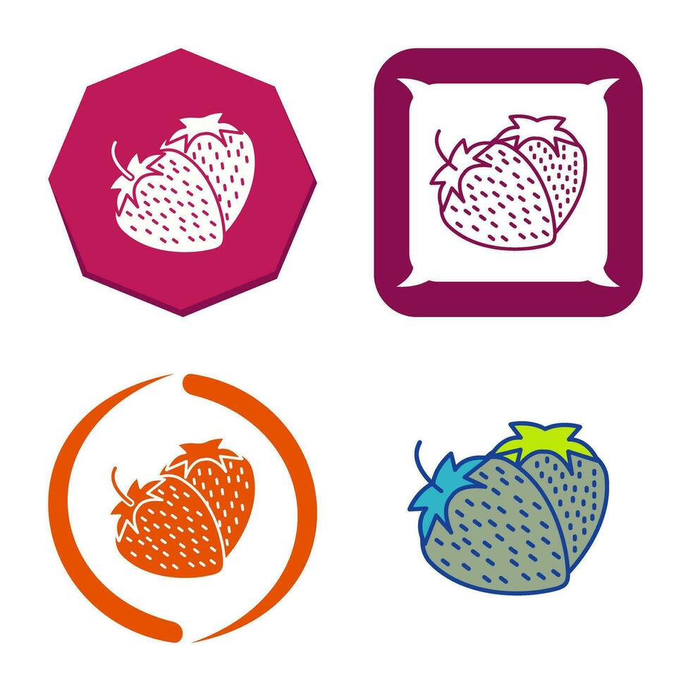 Strawberry Vector Icon